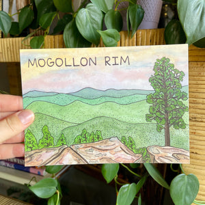 Mogollon Rim Postcard