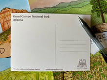 Load image into Gallery viewer, Grand Canyon National Park Postcard