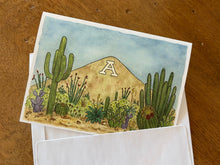 Load image into Gallery viewer, Sentinel Peak &#39;A&#39; Mountain 5x7 Greeting Card
