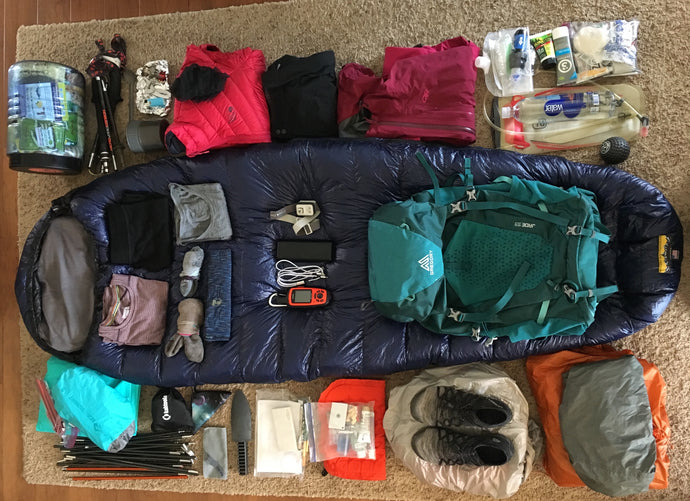 John Muir Trail - Gear List