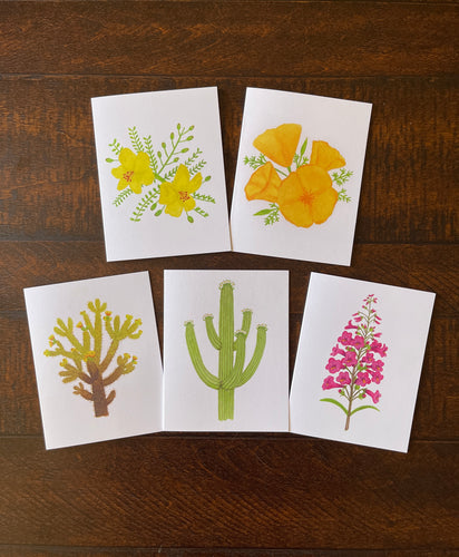 Desert Collection #4 - Greeting Cards (Set of 5)