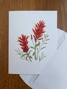 Paintbrush Greeting Card