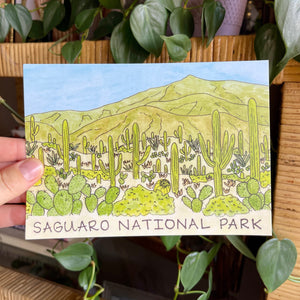 Saguaro National Park Postcard