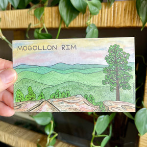 Mogollon Rim Vinyl Sticker