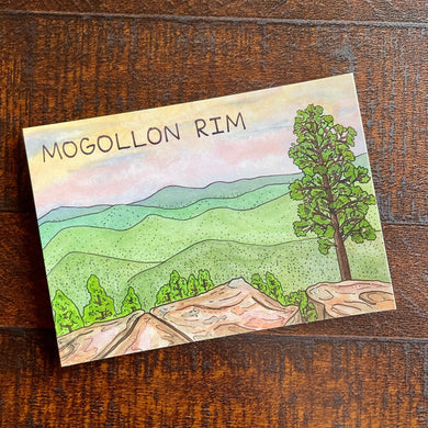 Mogollon Rim Postcard