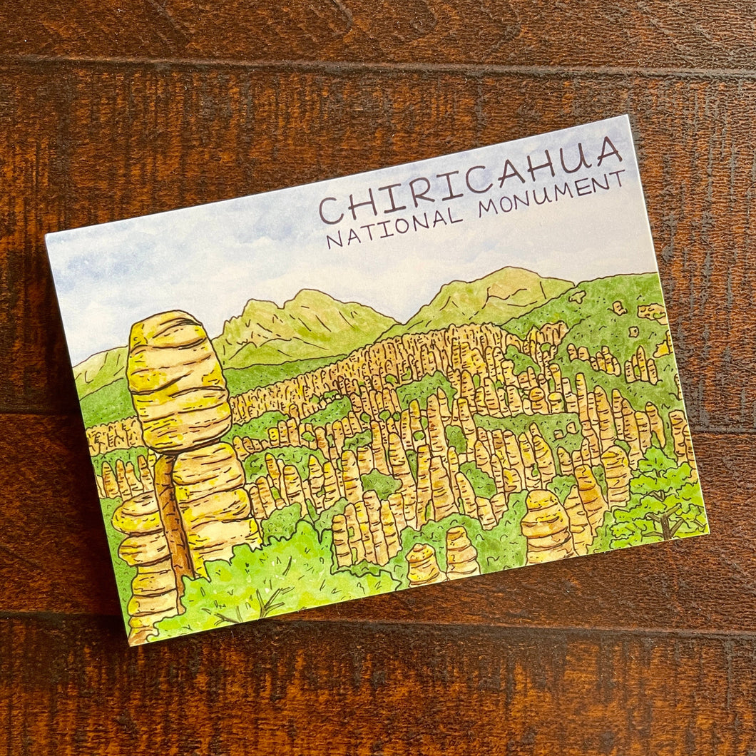 Chiricahua National Monument Postcard