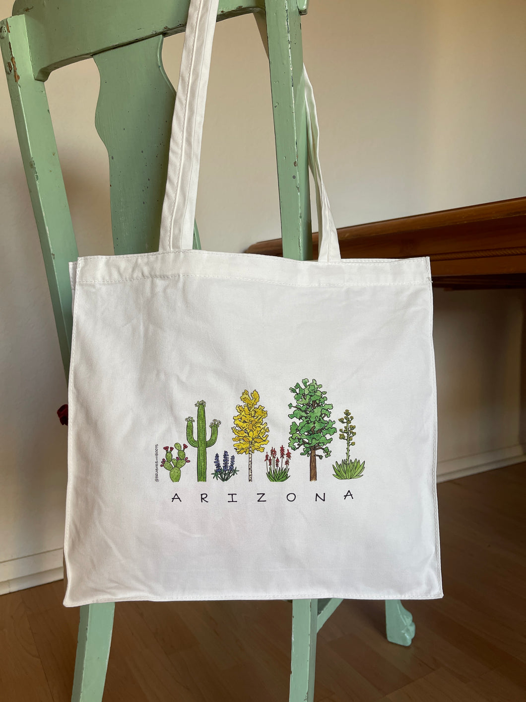 Arizona Flora Tote Bag