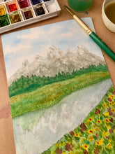 Load image into Gallery viewer, Watercolor Workshop: Grand Tetons at REI Tucson - Saturday July 19, 10:30am-12:30pm
