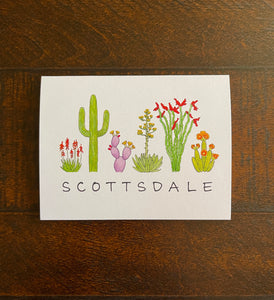 Scottsdale Flora Greeting Card