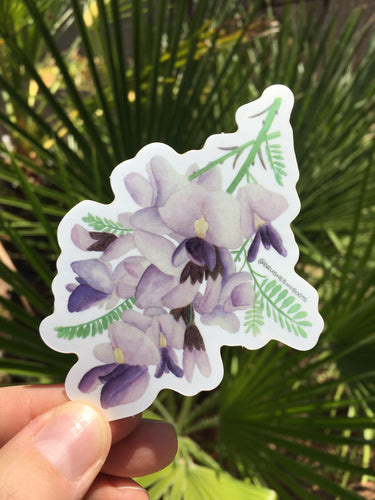 Ironwood Tree Bloom Vinyl Sticker