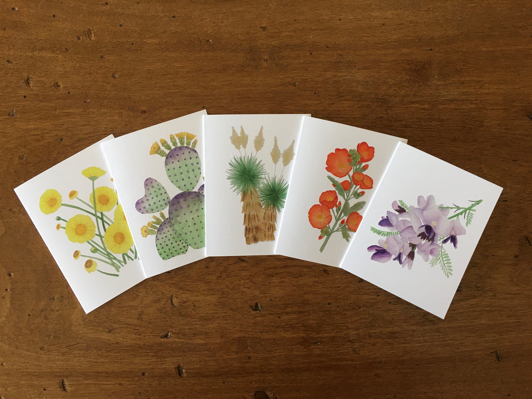 Desert Collection #2 - Greeting Cards (Set of 5)