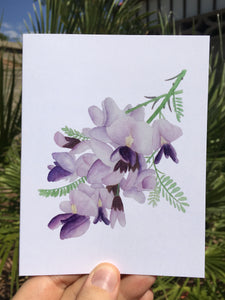 Ironwood Tree Bloom Greeting Card