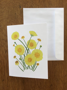 Desert Marigold Greeting Card