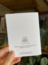 Load image into Gallery viewer, Wildflower Thank You Greeting Card