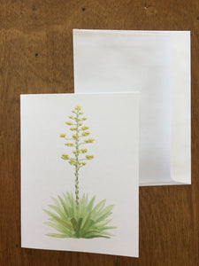 Image shows a single card in the Agave Bloom design.