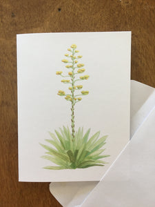 Agave Bloom Greeting Card
